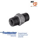 Fischbacher Doppelnippel Sechskant 3/8&#8243; verzinkt 20203710