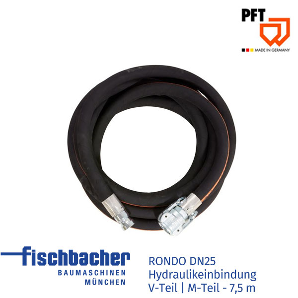 Fischbacher RONDO DN25 Hydraulikeinbindung 7,5m V-Teil M-Teil 00111799