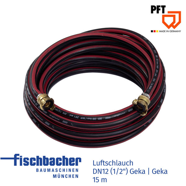 Fischbacher Luftschlauch DN12 15m Geka | Geka 20211300