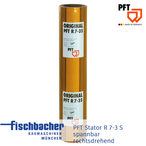 Fischbacher PFT Stator R 7-3 spannbar, rechtsdrehend