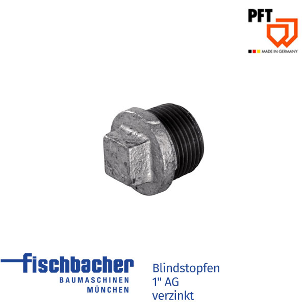 Fischbacher Blindstopfen 1&#8243; AG verzinkt 20205810