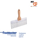 Fischbacher Putzkamm rostfrei 0,3m 20223400