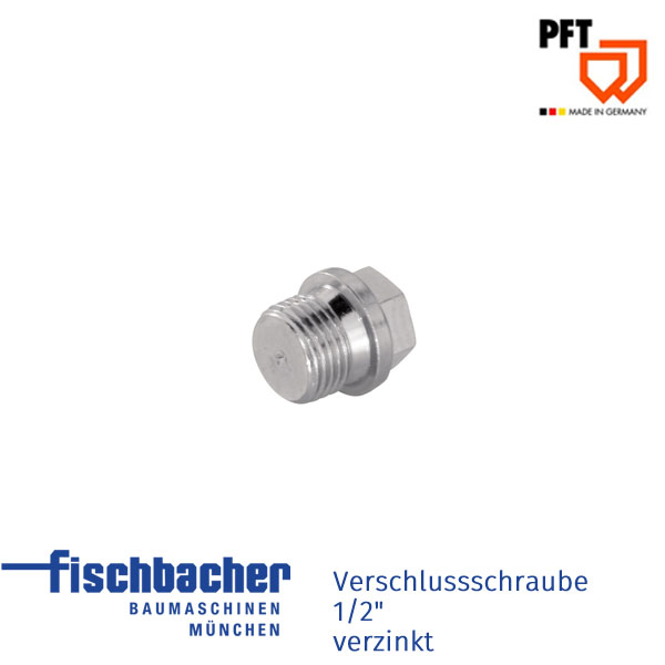 Fischbacher Verschlussschraube 1/2&#8243; verzinkt 20205880