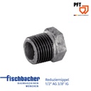 Fischbacher PFT Reduziernippel 1/2&#8243; AG 3/8&#8243; IG 20205300