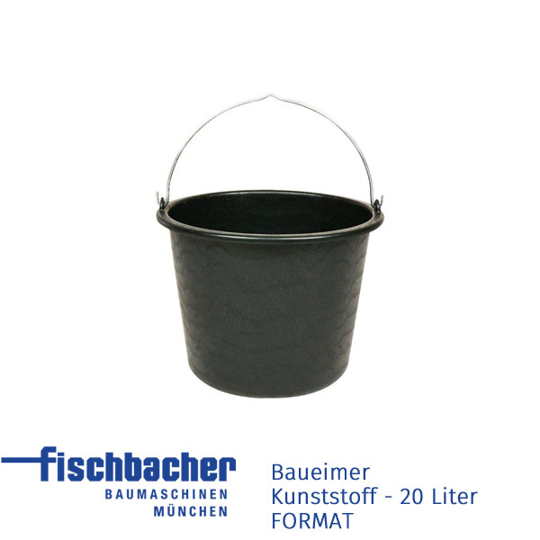 Fischbacher Baueimer Kunsststoff 20l
