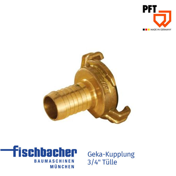 Fischbacher Geka-Kupplung 3/4&#8243; Tülle 20201600