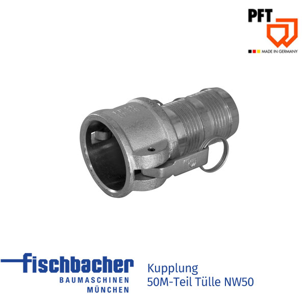 Fischbacher Kupplung 50M-Teil Tülle NW50 20200750