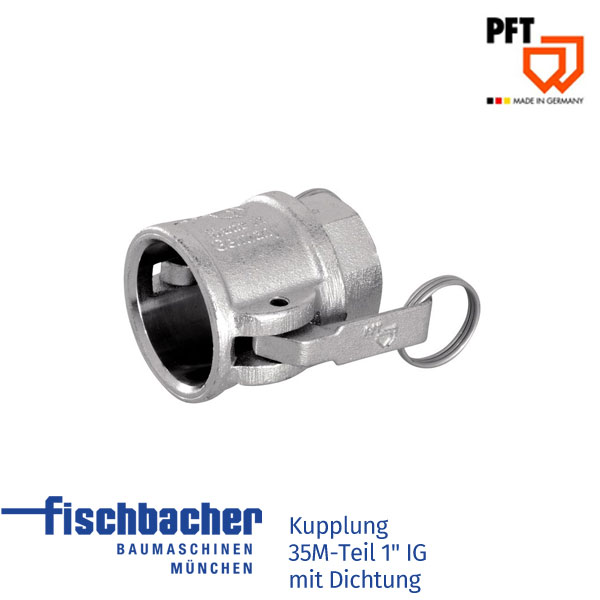 Fischbacher Kupplung 35V-Teil 1&#8243; IG mit Dichtung 20200730