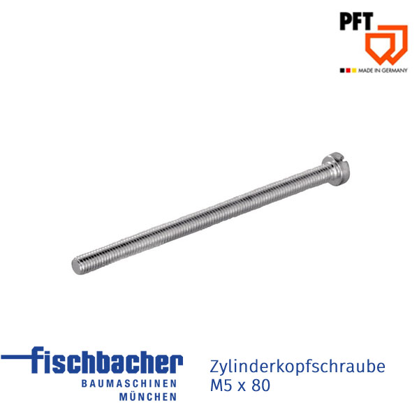Fischbacher Zylinderkopfschraube M5 x 80 20207410