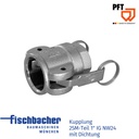 Fischbacher Kupplung 25M-Teil 1&#8243; IG NW24 mit Dichtung 20199200