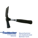 Fischbacher Maurerhammer Stahlrohrstiel &#8211; Berliner Form