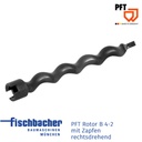 Fischbacher PFT Rotor B 4-2 mit Zapfen, rechtsdrehend