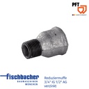 Fischbacher Reduziermuffe 3/4&#8243; IG 1/2&#8243; AG verzinkt 20205100