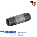 Fischbacher Doppelnippel 1/2&#8243; x 60 verzinkt 20203401