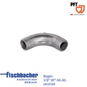 Bogen 3/8" 90° AG-AG verzinkt