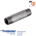 Doppelnippel 1/2" x 80 verzinkt