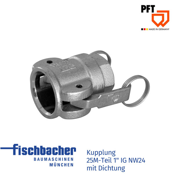 Kupplung 25M-Teil 1" IG NW24 mit Dichtun