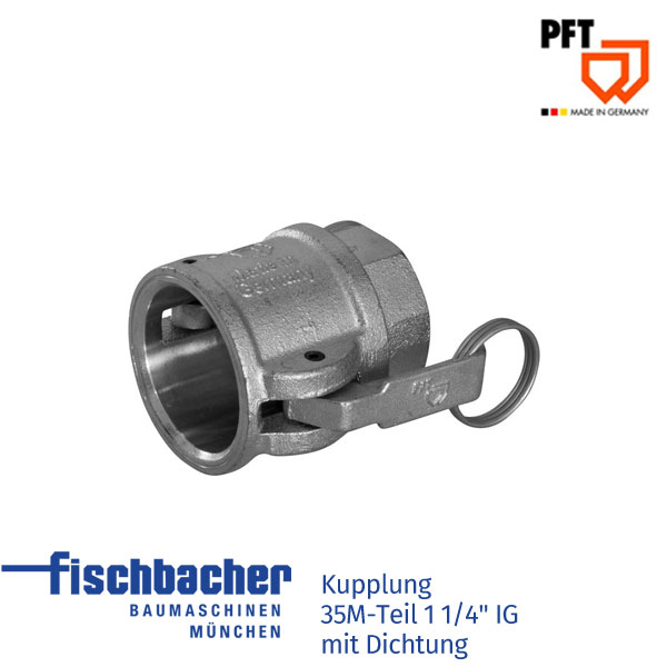 Kupplung 35M-Teil 1 1/4" IG mit Dichtung