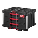 Milwaukee Packout Koffer mit drei Schubl