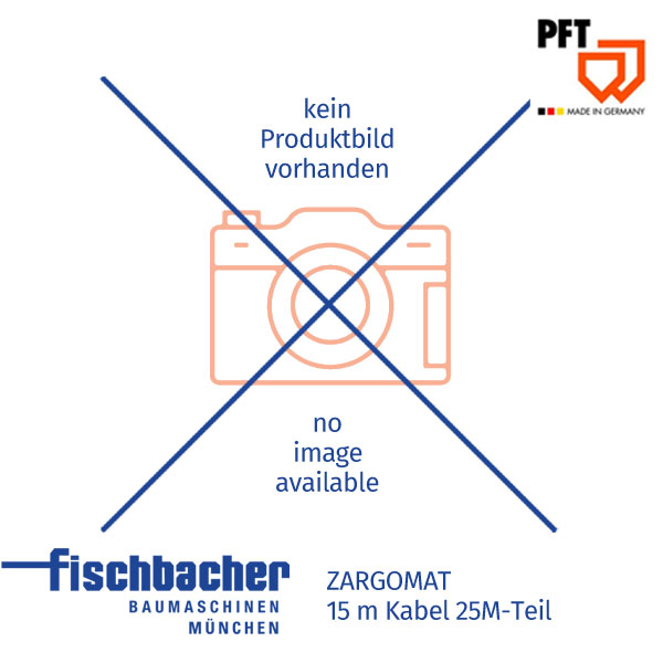 ZARGOMAT 15 m Kabel 25M-Teil