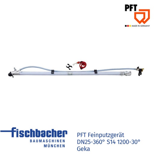 [00247022] Feinputzgerät DN25-360° S14 1200-30° Geka