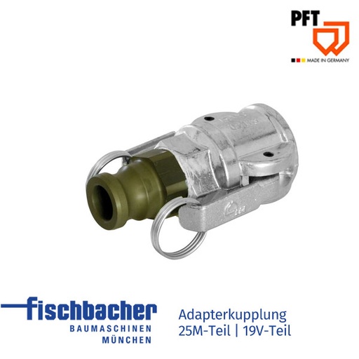 [00200400] Adapterkupplung 25M-Teil | 19V-Teil