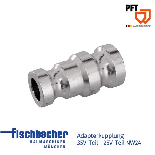 [20200330] Adapterkupplung DN35 V-Teil | DN25 V-Teil NW24