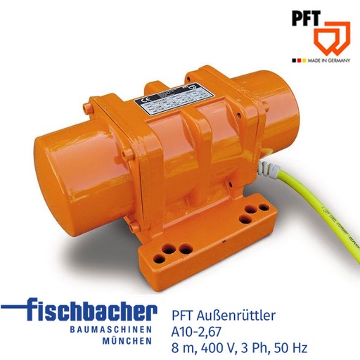 [00128606] Außenrüttler A10-2,67 - 8 m, 400 V, 3 Ph