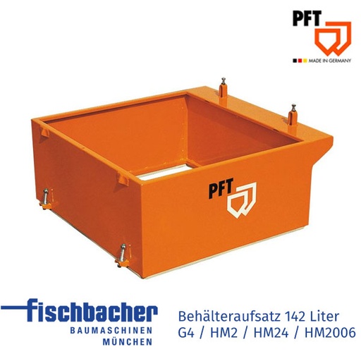 [00453469] Behälteraufsatz - 142 Liter für G 4 / HM