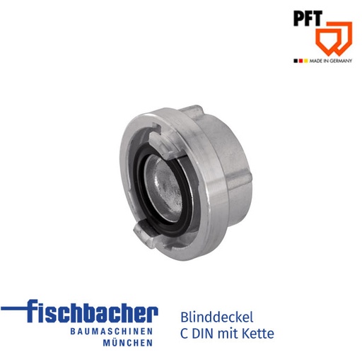 [20657100] Blinddeckel C DIN mit Kette