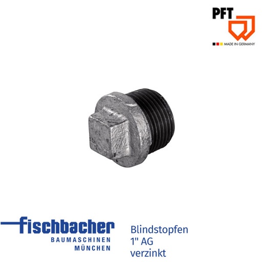 [20205810] Blindstopfen 1" AG verzinkt