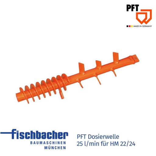 [00002111] Dosierwelle 25 l/min für HM 22/24