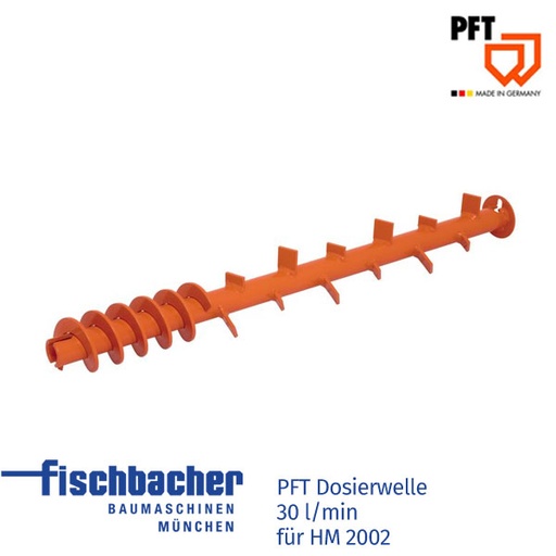 [20547300] Dosierwelle 30 l/min für HM 2002