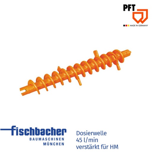 [20541702] Dosierwelle 45 l/min - verstärkt für HM 