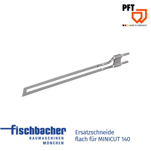 [00020410] Ersatzschneide flach für MINICUT 140