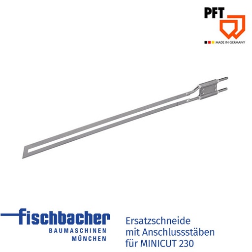 [00238046] Ersatzschneide mit Anschlussstäben für M