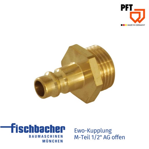 [20202002] Ewo-Kupplung M-Teil 1/2" AG offen (VPE 1