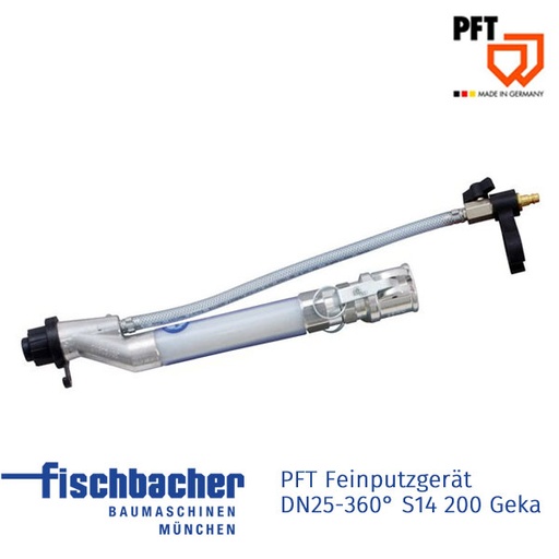 [00136624] Feinputzgerät DN25-360° S14 200 Geka