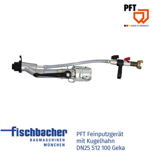 [00046396] Feinputzgerät mit Kugelhahn DN25 S12 100 Geka