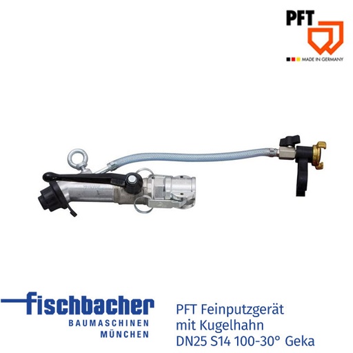 [00001399] Feinputzgerät mit Kugelhahn DN25 S14 100