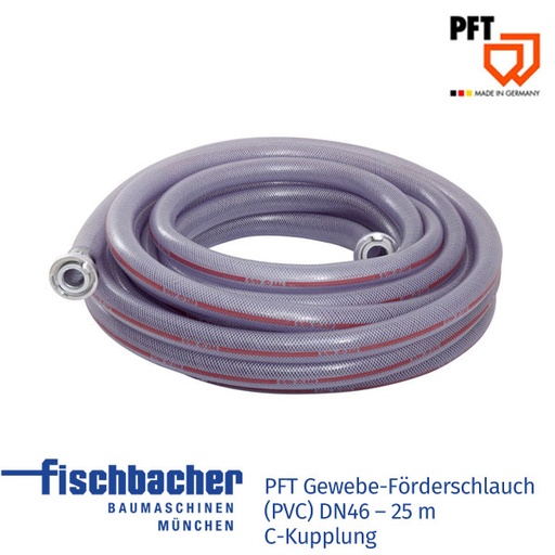 [20652900] Gewebe-Förderschlauch (PVC) DN46 - 25 m 