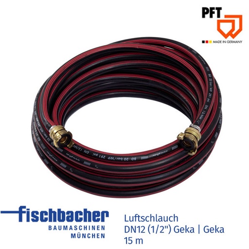 [20211300] Luftschlauch DN12 Geka | Geka - 15 m