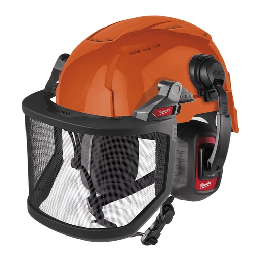 [MIL 4932493626] MILWAUKEE Schutzhelm mit Visier und 
Gehörschutz



