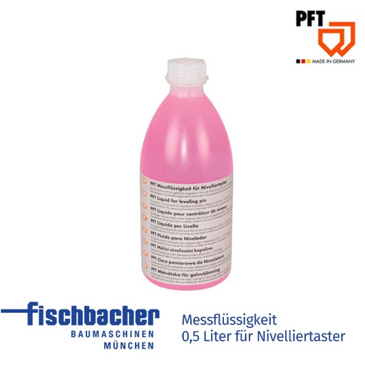 [00540180] Messflüssigkeit 0,5 Liter für Nivelliertaster