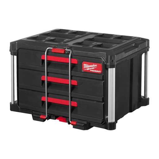[MIL 4932472130] Milwaukee Packout Koffer mit drei Schubl