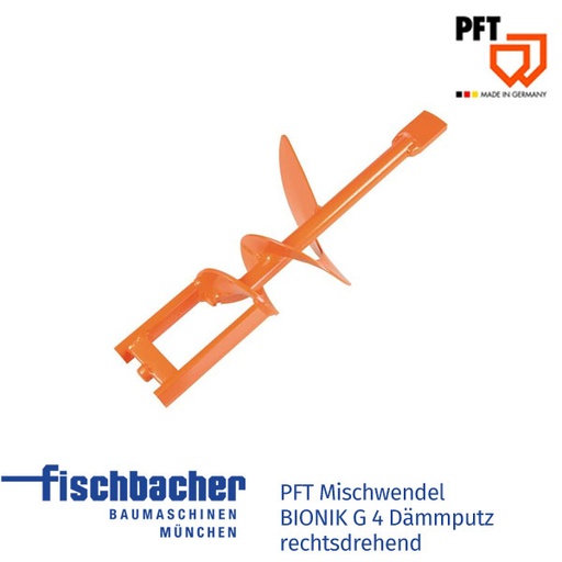 [00540680] Mischwendel BIONIK G 4 Dämmputz, rechtsd