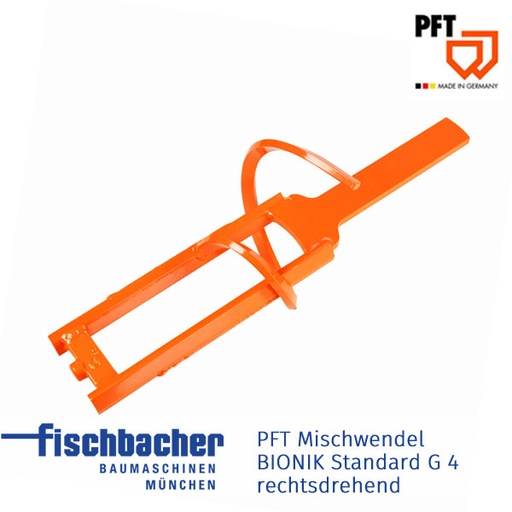 [00539672] Mischwendel BIONIK G 4 Maschinenputz, re