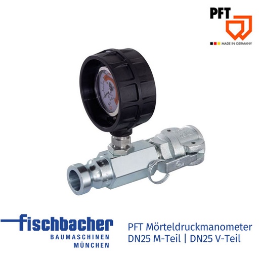[00102227] Mörteldruckmanometer 25mm verz. kpl.