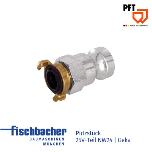 [20199500] Putzstück 25V-Teil NW24 | Geka