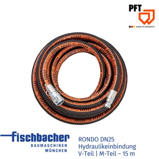 [00021101] RONDO DN25 Hydraulikeinbindung V-Teil | M-Teil 
- 15 m






Gewicht 14 kg